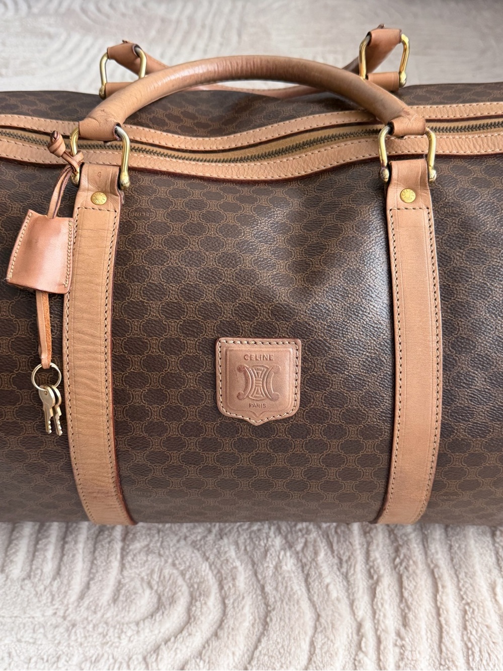 Celine Macadam Boston 40 Large Bag - Picture 7 of 16